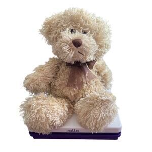 RBI Ron Banafato‎ Plush Light Brown Fuzzy Stuffed Teddy Bear